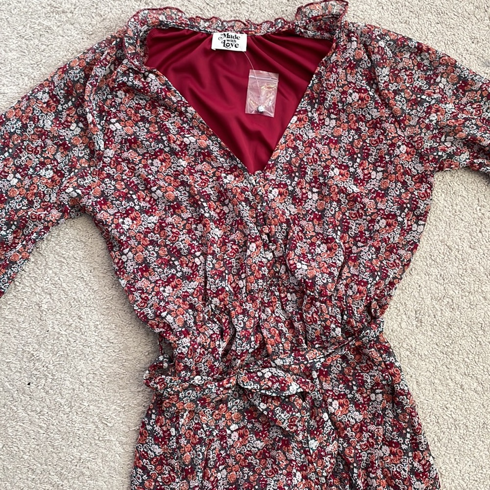 Floral Romper from Pink Lily. NEW NEVER WORN! - Picture 5 of 5